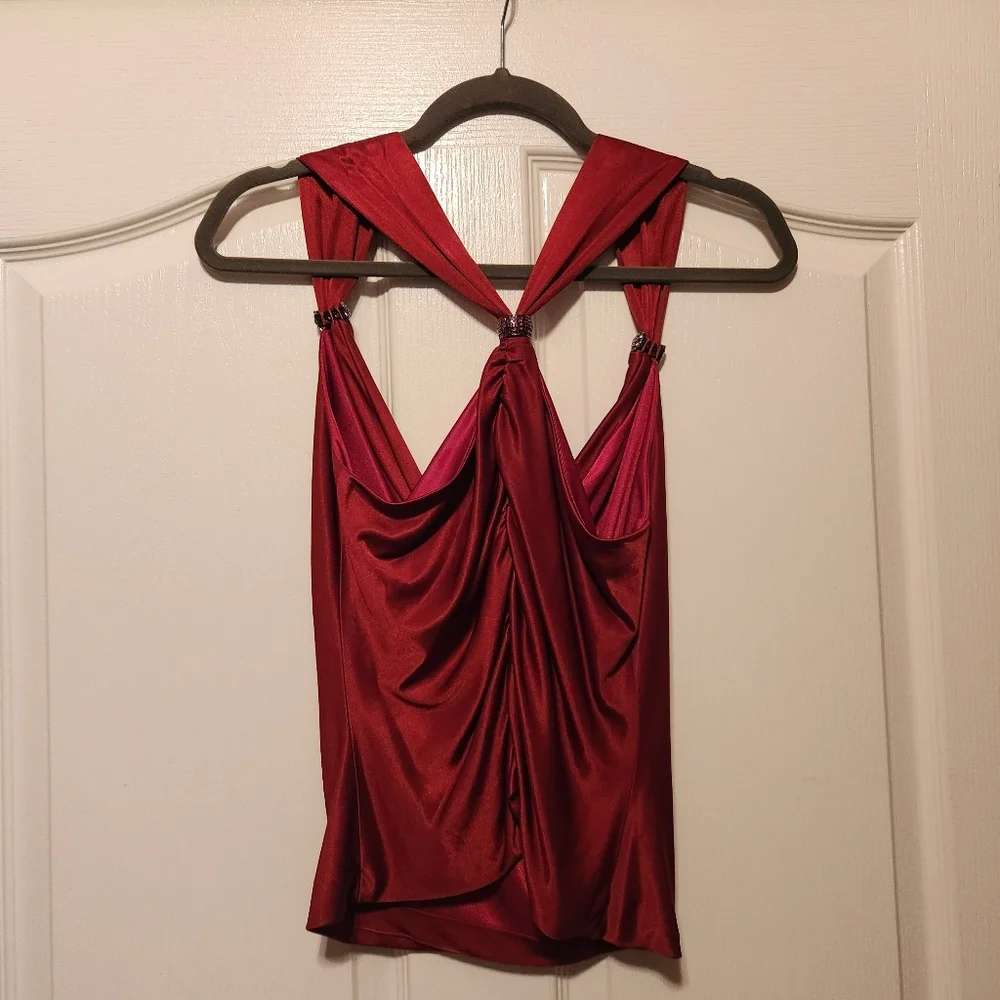 Cache Red Blouse - Picture 3 of 5